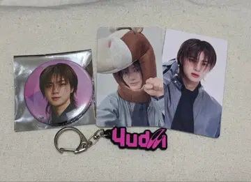 INI 사노 유다이 네임 키링 캔뱃지 트레이딩 카드
