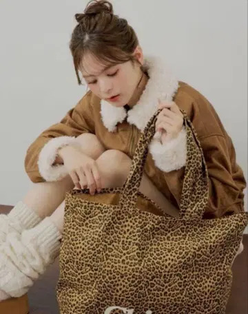 Chico 보아 자켓과 스트라이프 상의 세트