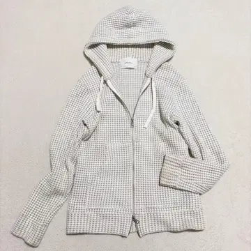 씨그린 후드티 와플 소재 내추럴 캐주얼 Y2K F