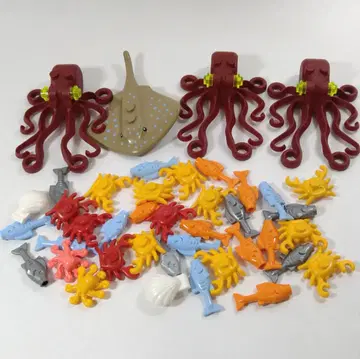 레고 정품 바다 생물 문어 가오리 게 물고기 조개 묶음 판매