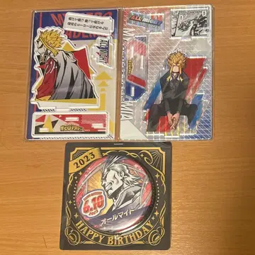 올마이트 벌스데이 아크릴 스탠드 캔뱃지