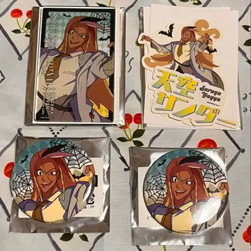 이나즈마 일레븐 할로윈 캔뱃지 아크릴 카드 스티커 야규 스루가