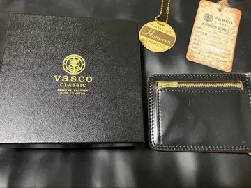 VASCO 호윈 코도반 머니클립 블랙