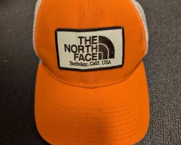 THE NORTH FACE 오렌지 메쉬 캡