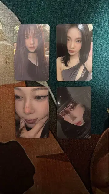 aespa drama SMtown 특전 4장 세트