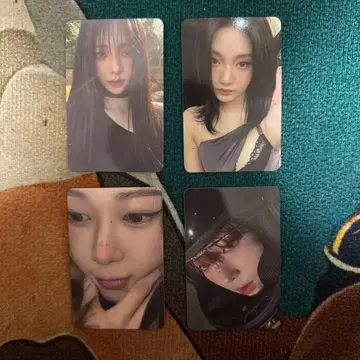 aespa drama SMtown 특전 4장 세트