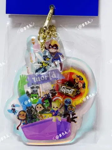 키체인 이츠 어 스몰 월드 with 그루트 디즈니