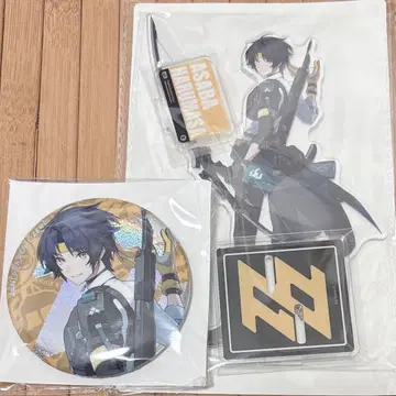 젠레스 존 제로 GIGO 한정판 아크릴 스탠드 캔뱃지 아사바 유마