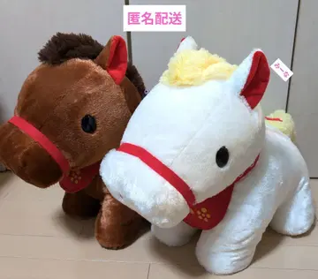 복을 부르는 말 초BIG 봉제 인형 전 2종 세트