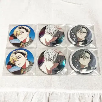 XlamV 레온 캔뱃지 6개 세트