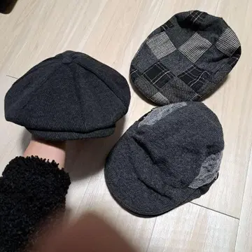 다크 그레이 헌팅모 3종 세트