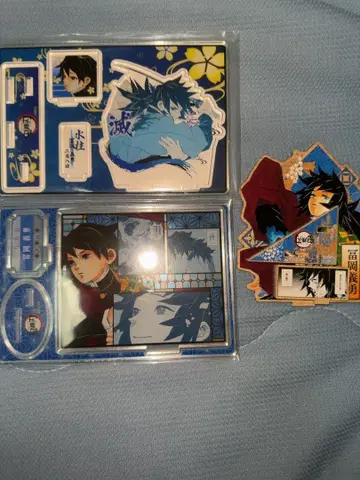 귀멸의 칼날 명장면 디오라마 피규어 아크릴 스탠드 벌스데이 토미오카 기유