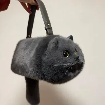 3D 고양이 숄더백 메신저 백