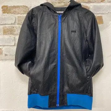 레어 천연 가죽 맥 대디 펀칭 가죽 블랙 블루 L