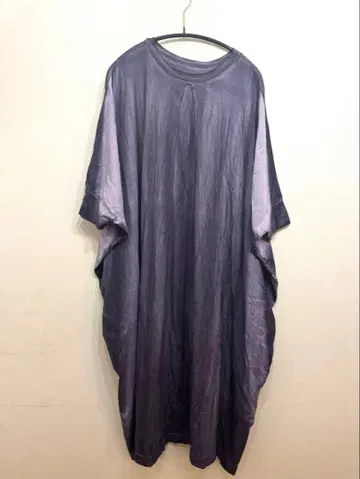 mizuiroind 피그먼트 다이 와이드 원피스