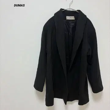1점 모노 DUMAS 블랙 자켓 코트 USA 블랙