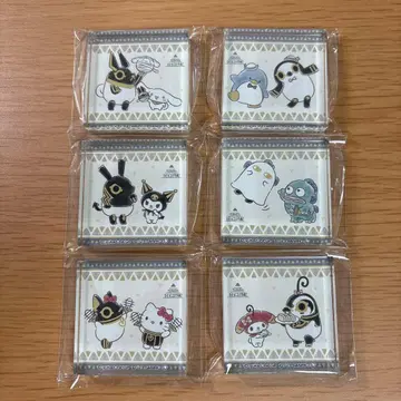 산리오 갑자기 이집트 신 아크릴 블록 6개 세트