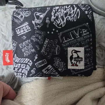 CHUMS 블랙 코인 케이스