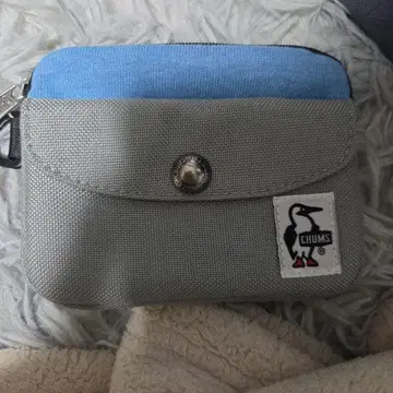 CHUMS 코인 케이스 그레이/블루