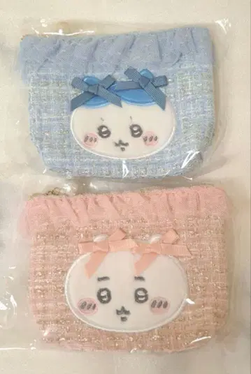 치이카와 트위드 티슈 파우치 치이카와&하치와레 쇼비도 메이크업 파우치