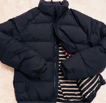 컨디션 최상 레어 세인트 제임스 x 피레넥스 다운 자켓 M 네이비