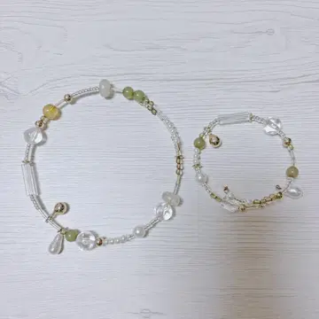 GOLDY 멀티 컬러 비즈 넥커프 귀찌