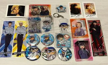 명탐정 코난 캔뱃지 굿즈 모음