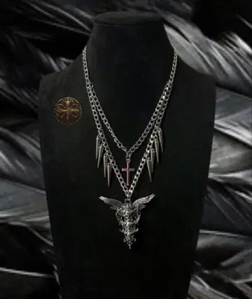 'Fiamma' 일점물 십자가 Fgrunge/y2k