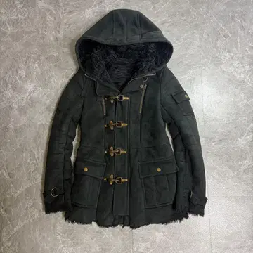 y2k 00s EGOIST 페이크 무스탕 페어리 그런지 헤이세이