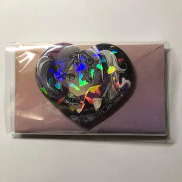 프로세카 하츠네 미쿠 키라키라 빅 하트형 캔뱃지 Vol.2