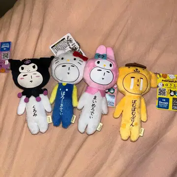 유키오 마스코트 산리오 캐릭터즈 x 유키오 4종류