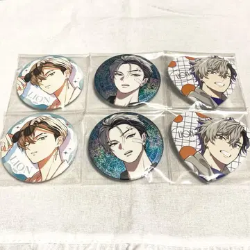 XlamV 레온 캔뱃지 6개 세트