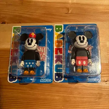 [미개봉 새상품] BABEKUB 메디콤토이 베이비큐브 미키 & 미니 세트