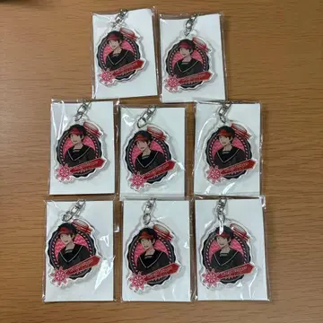 월트리 아크릴 키링 오키 코지 8개 세트