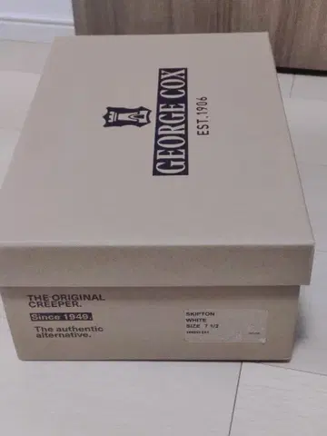 GEORGE COX 조지 콕스 러버 솔 GIBSON CREEPER