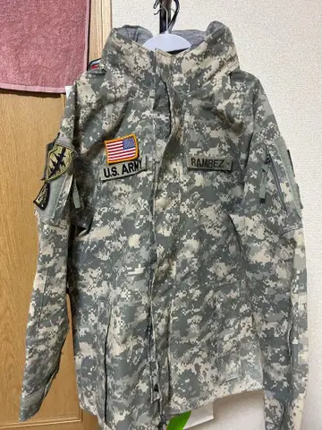 U.S. ARMY 밀리터리 자켓 카모플라쥬
