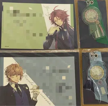 피오피오레의 만종 기념 메시지 카드 키링 니콜라 양 세트