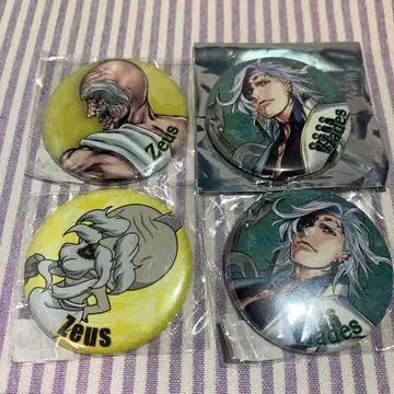종말의 발키리 제우스 하데스 만화전 캔뱃지 마그넷