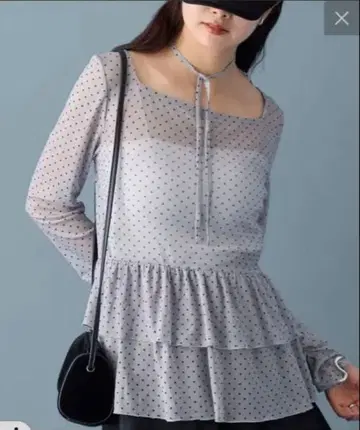 mystic 도트 티어드 풀오버