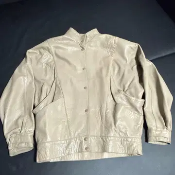 빈티지 싱글 가죽 자켓