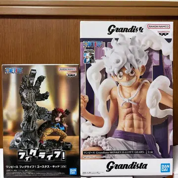 원피스 루피 유스타스 키드 피규어