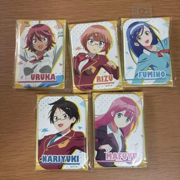 우리는 공부를 못해 스퀘어 캔뱃지 5종 세트