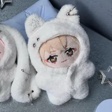 [ OshiVerse ] 스타 체인 고양이 인형옷 10cm 인형 모자