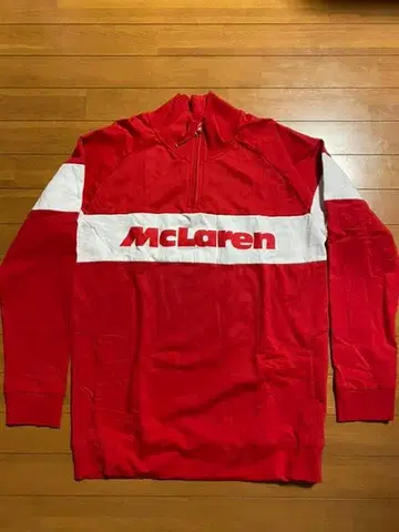 맥라렌 하프 지퍼 남성용