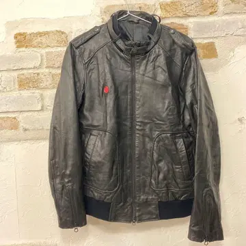새상품급 양가죽 ROYAL international 싱글 라이더 자켓 M