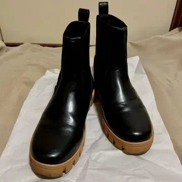 ITEMS URBANRESEARCH 콤비 사이드 고어 부츠