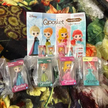 디즈니 캐릭터 Q posket 미니어처 컬렉션 3 컴프