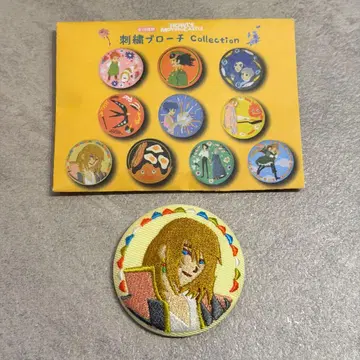 하울의 움직이는 성 자수 브로치 컬렉션 하울 자수 배지