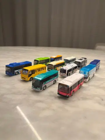 토미카 버스 12대 세트