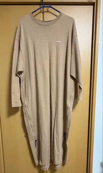 Americana 롱 원피스 브라운